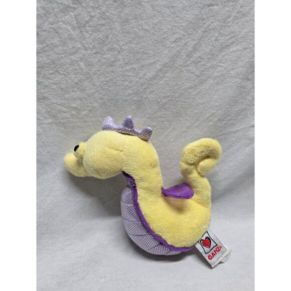 Ganz Webkinz LIL' KINZ SEAHORSE 6" Plush STUFFED ANIMAL Toy- No Code - Picture 2 of 6